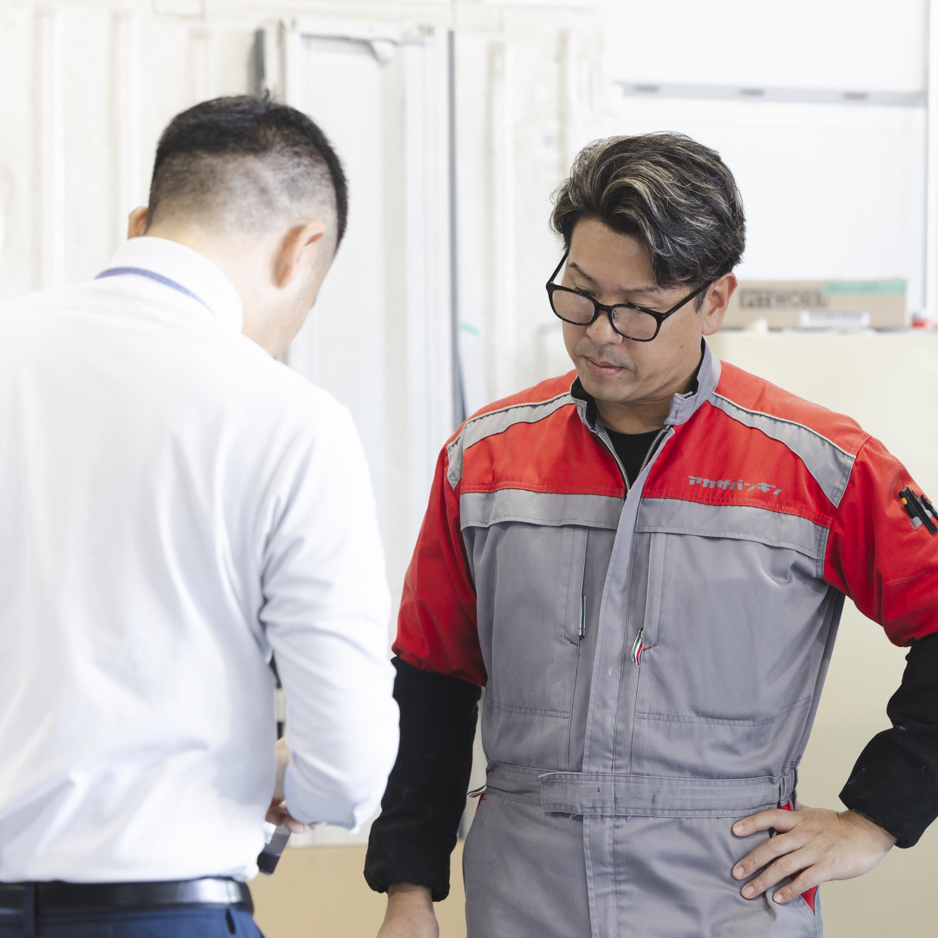 作業の様子